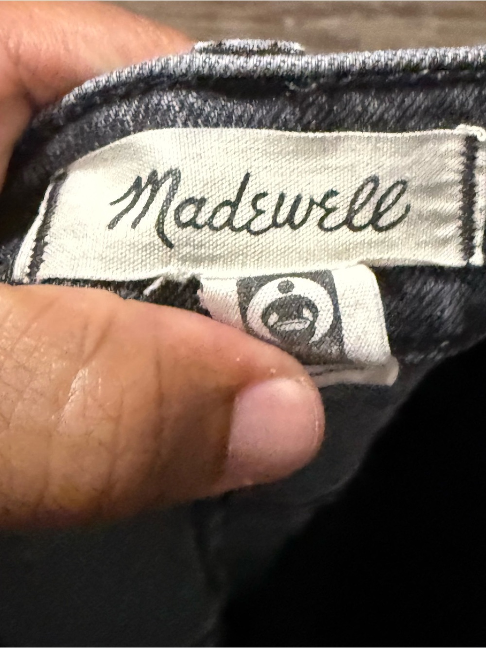 Madewell The Perfect Vintage Jeans Women's 28p Straight Cropped Leg in Lunar Was - Picture 3 of 7